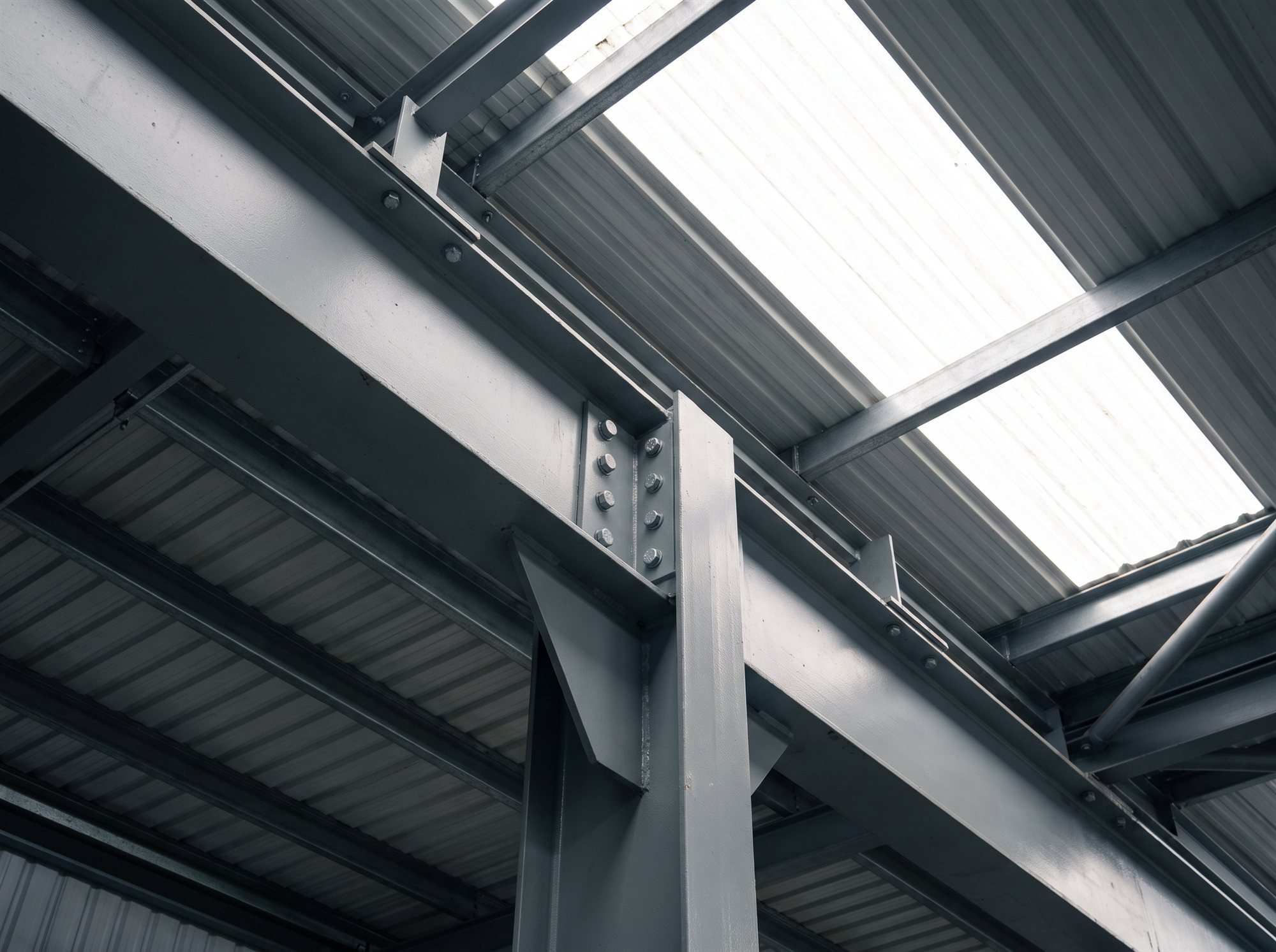 Multi-level structural steelwork